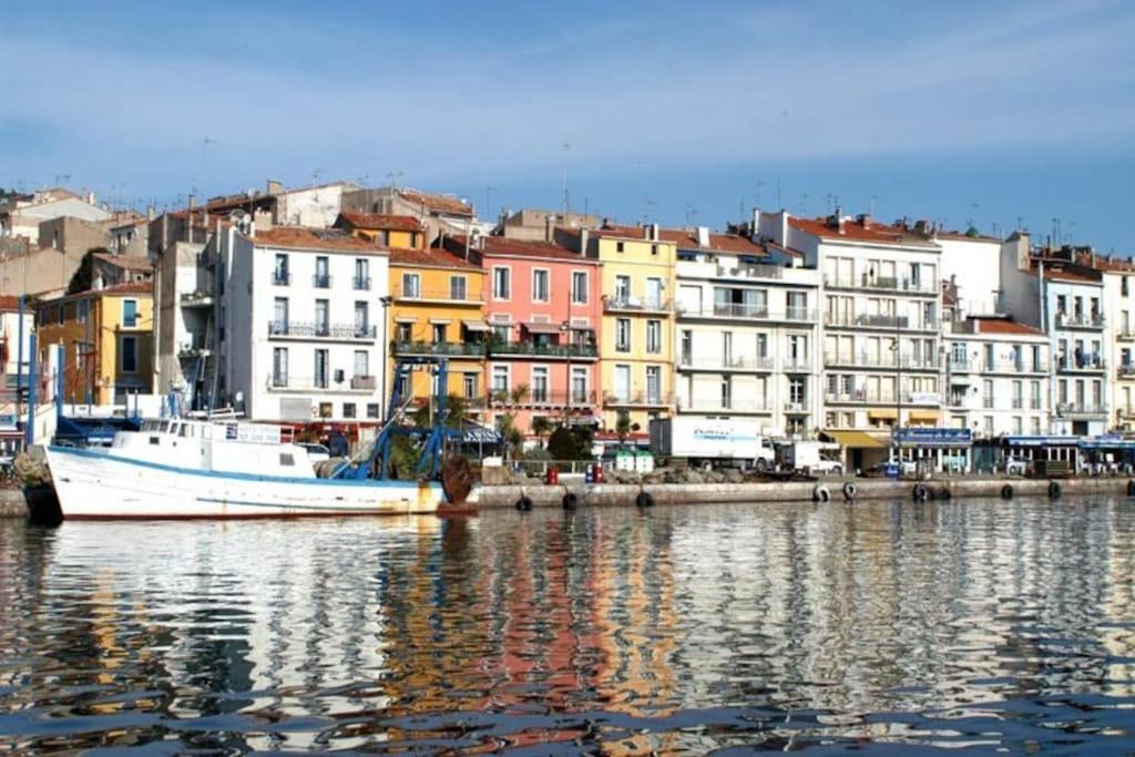Appt 4 Pers Avec Jardin Ombrage En Centre Ville De Sète Eksteriør billede